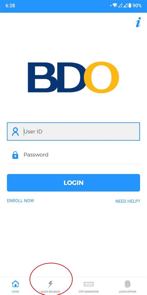 Setup your new password. . Bdo online banking login